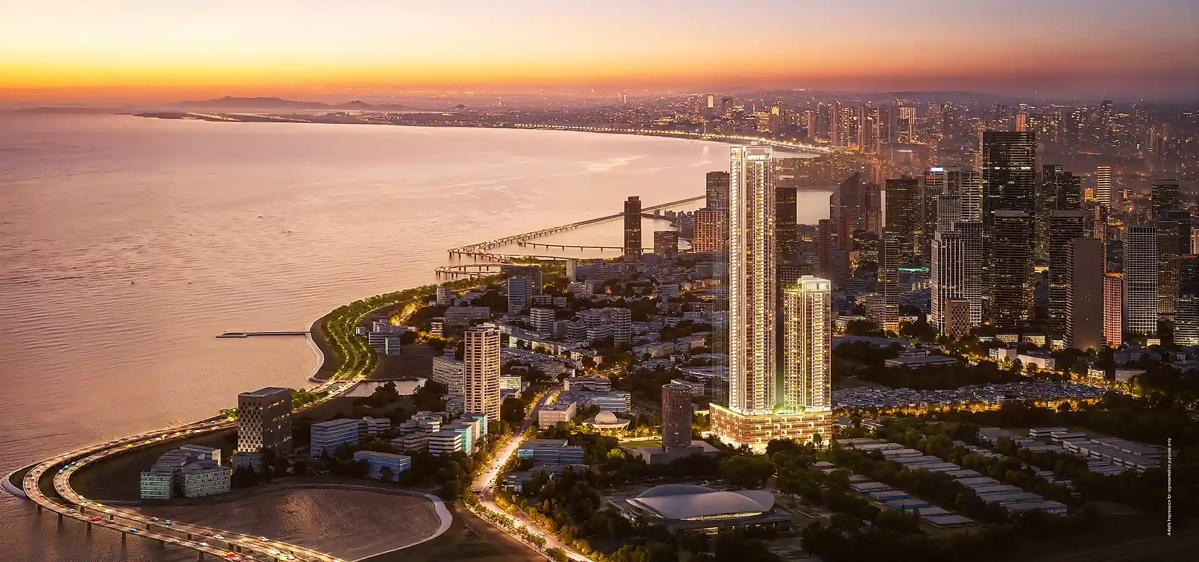 Godrej Trilogy Worli project elevation